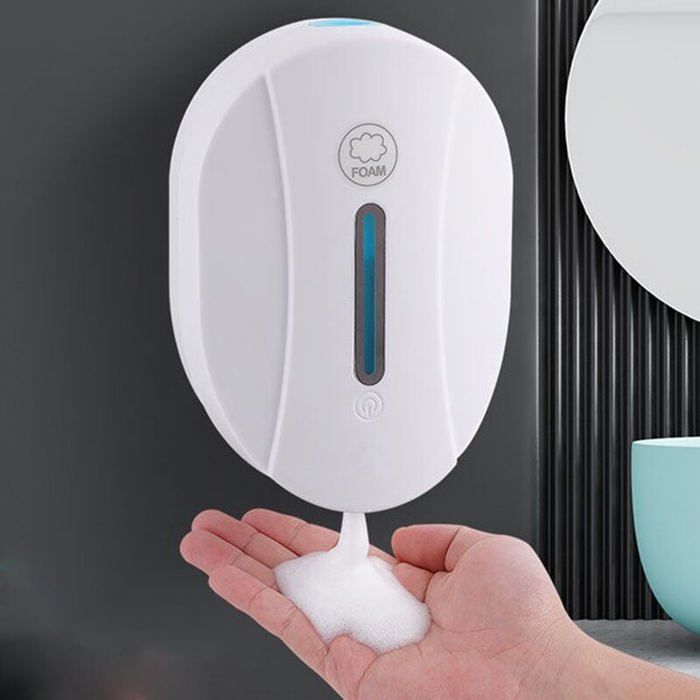 Distributeur de Savon Automatique - AUTREMENT - Mural - Induction Infrarouge - Capacité 550 ml - Étanche