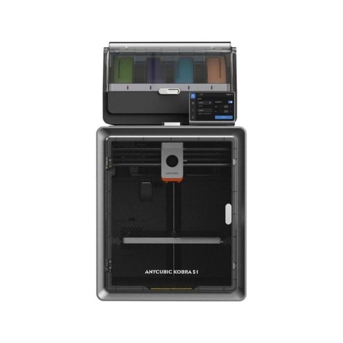 Impresora 3D Anycubic Kobra S1 Combo Impresión de hasta 8 colores 600mm/s CoreXY Hotend 320°C