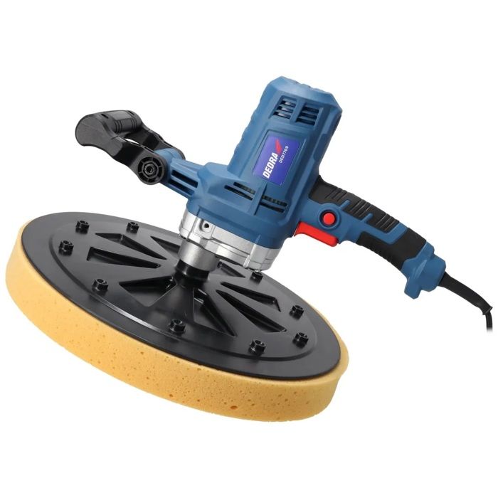 Zacieraczka pour enduits - DEDRA - 750W - 375 mm - 110 RPM - Câble 5 m - Polyvalence dapplication