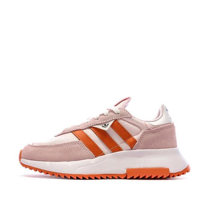 Adidas Baskets Rose/Orange Femme Adidas Retropy