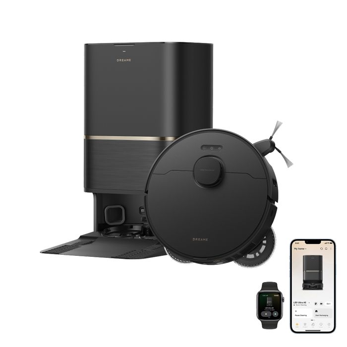 RECONDITIONNÉ - Dreame L50 Ultra AE -Robot aspirateur Laveur 28kPa Auto Nettoyage 100j de vidage Automatique 80-90 % neuf B2