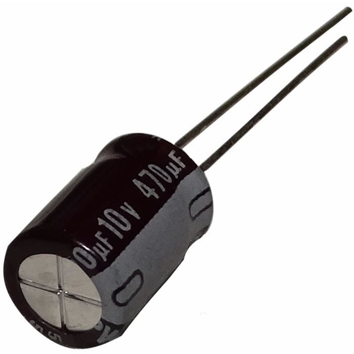 Condensatori Elettrolitici 470&micro;F 50V - 5 Pezzi Low ESR