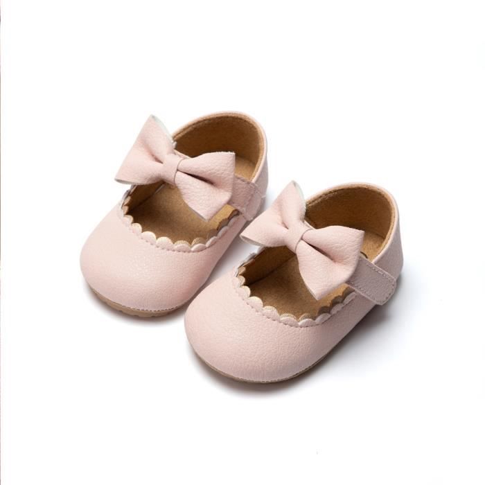 Couleur Rose taille 7 12 Mois 12cm Chaussures d contract es pour
