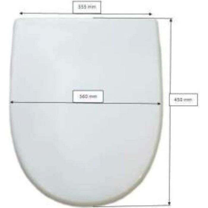 ABATTANT SELLES MODELE