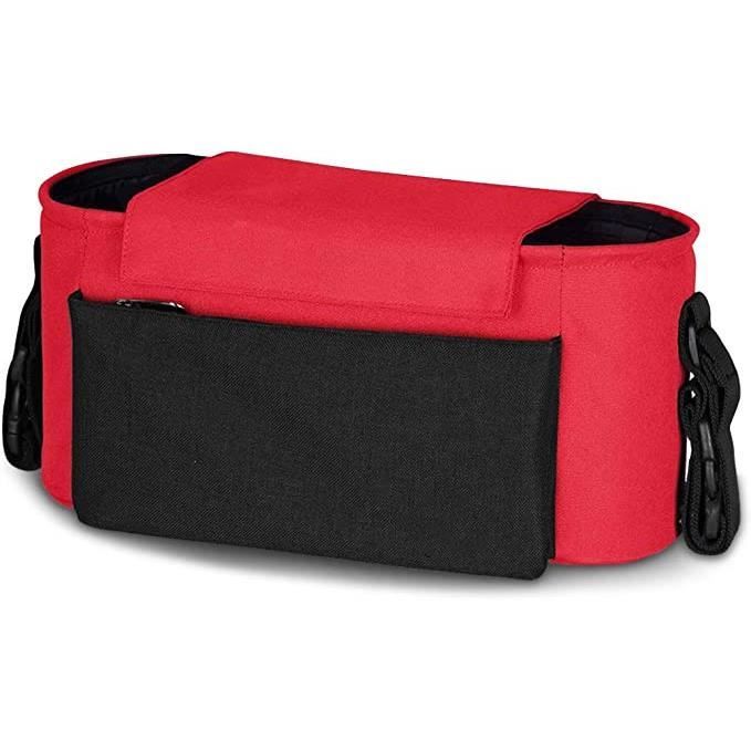 Anwangda Sac De Rangement Universel Pour Poussette Taille L Noir - Pratique Et Robuste