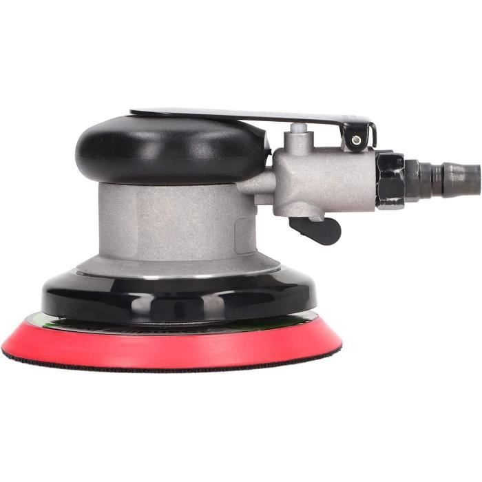 Ponceuse Orbitale Pneumatique 10 000 Tr/min - Plateau 12,5x12,5 Cm, Pour Carrosserie Automobile Et Polissage