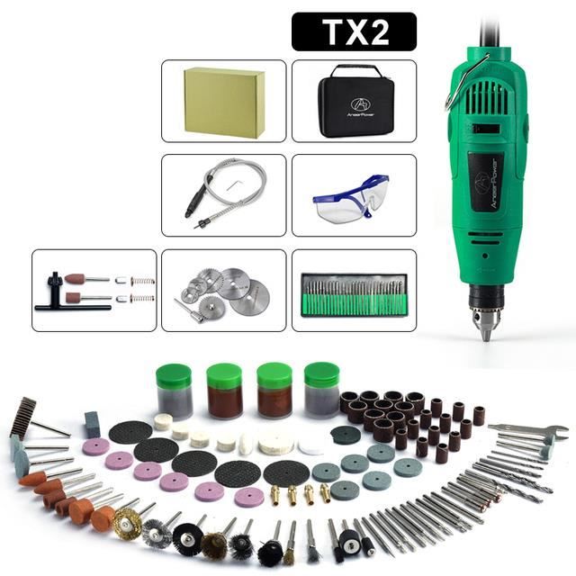 Mini Ponceuse à Bande électrique Portable 260W 6 Vitesses