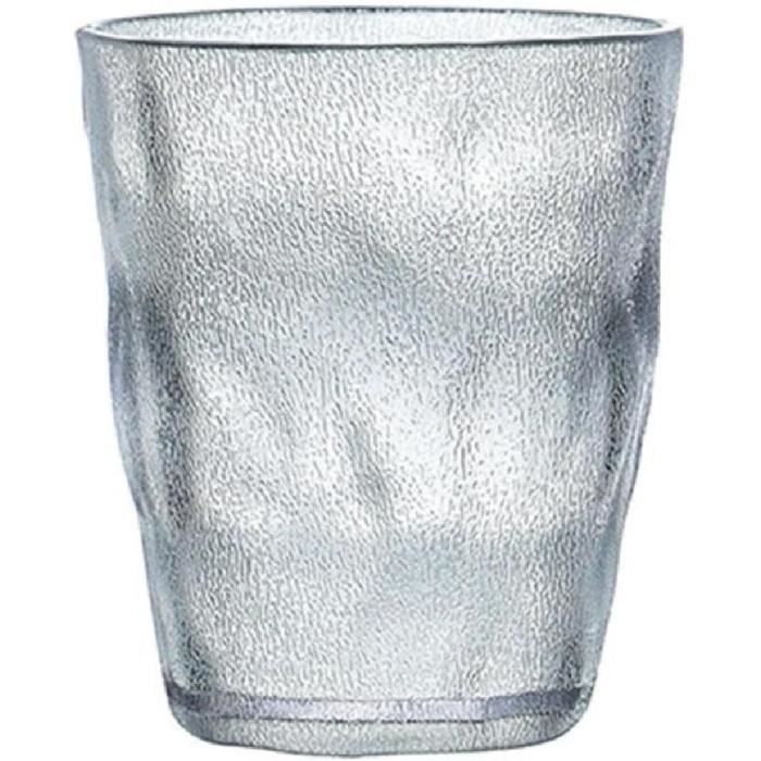 Lot De 2 Gobelets En Verre Pour Brosse à Dents - Avec Support, Capacité 350 Ml, Style Moderne Pour Salle De Bain