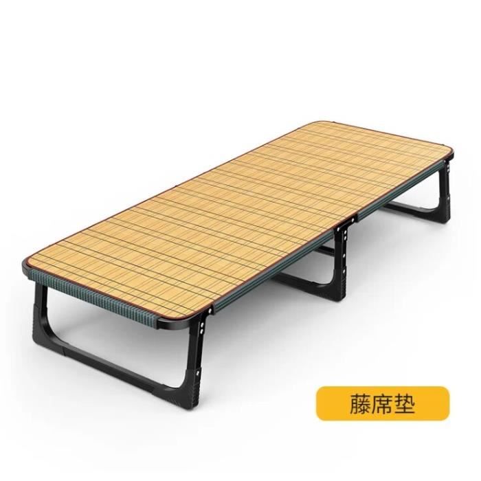 Canapé-lit Pliant Futon Simple - Vert - Convertible En Chaise Ou Lit - Mousse Rembourrée - Neuf - 71-168 Cm