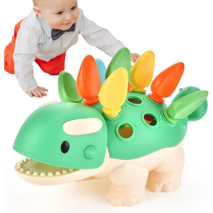Jeux Sensoriel Dinosaure Bebe 12 18 Mois, Montessori Motricité Fine  Activités Jouets pour Enfants, Éducatif Cadeau Fille Garcon - Cdiscount  Jeux - Jouets