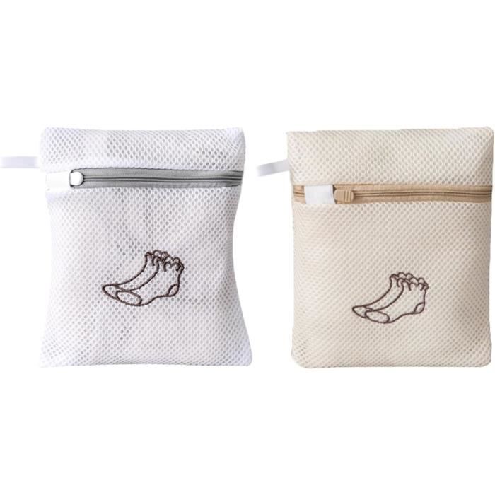 Lot De 2 Sacs Lavage Chaussures Machine - Protection Pour Chaussures En Machine, Lavage Facile Et Sécurisé
