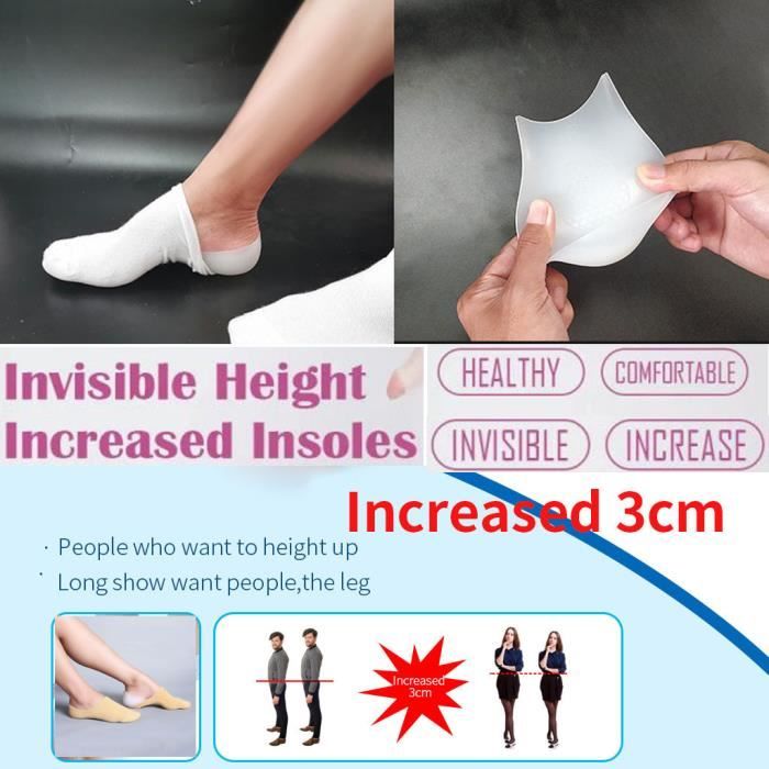 Talonnette best sale homme invisible