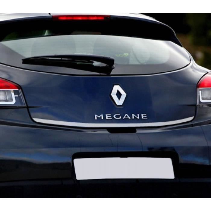 Baguette de coffre chromée Renault Mégane 3 coupé