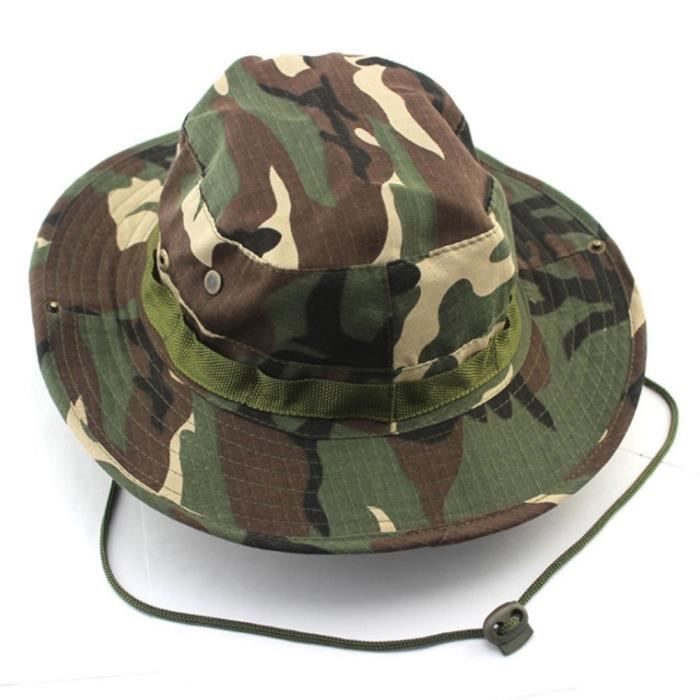 Camouflage Fran/çais Fostex Chapeau de Brousse avec Moustiquaire