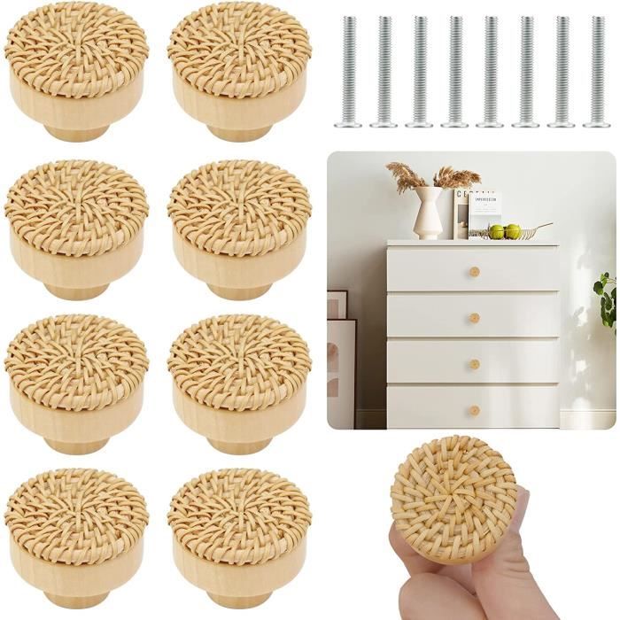 Boutons De Porte Style Vintage Rétro – Pour Serrures De Jante, En Laiton Fer Ou Bois