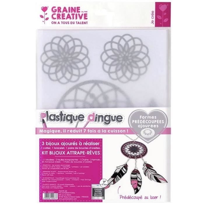 Graine Creative Kit Bijoux En Plastique Fou Attrape Reves Cdiscount Maison Graine Creative Kit Bijoux En Plastique Fou Attrape Reves Cdiscount Maison
