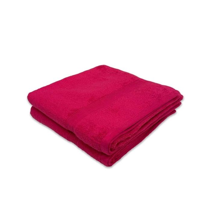 Opel Tex Lot De 2 Draps De Bain Jumbo Extra Larges 100x150 Cm - 600g/m² Coton Égyptien Absorbant Et Séchage Rapide (Vin, Coton)