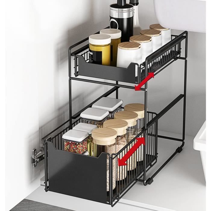 Etagere Coulissante Sous Evier