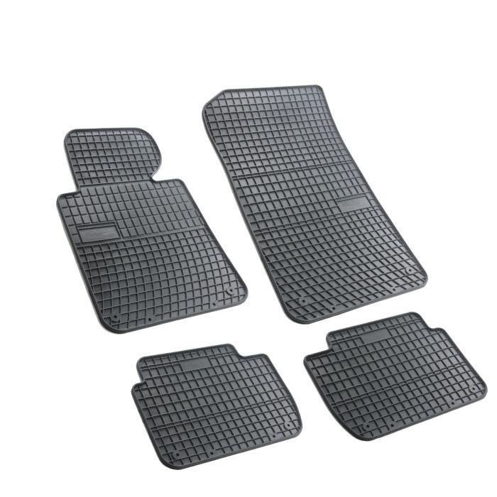 Tapis de Sol FROGUM pour BMW E46 serie 3 1998-2007 sur mesure en Caoutchouc Noir