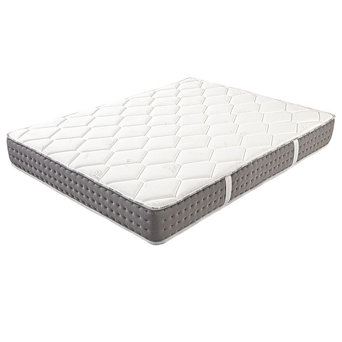 Matelas 160x200 cm Sakina, Ressorts Ensachés, Mousse Haute Densité, Indépendance de Couchage, Soutien Ferme et Durable, 24cm