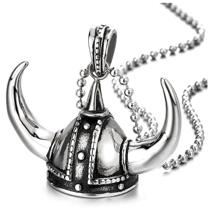 Healvian Collier Pendentif Flacon De Parfum En Acier Inoxydable Noir 2.32 Pouces Collier AromathéRapie Pour DéCoration Et Diffusion De Parfum Lors De FêTes Et DîNers