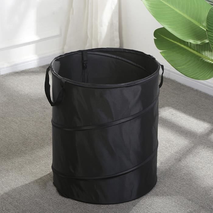 Couleur noir taille 4 gallons Poubelle d'extérieur Portable pliable de  Camping, sac poubelle étanche de pique - Cdiscount Au quotidien