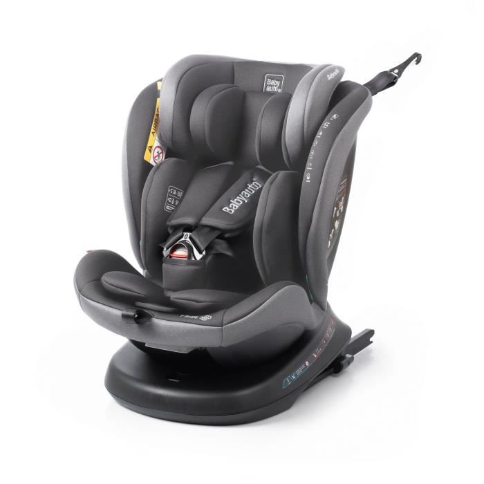 Siège auto BABYAUTO RODIA Groupe 0123 40 / 150 cm I Size Plus Isofix Pivotant Inclinable Réducteur