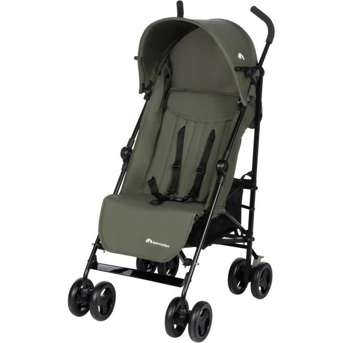 BEBECONFORT RAINBOW Poussette Canne 2ème âge, légère, pliage facile, multipositions, 6 mois à 4 ans, jusqu'à 22 kg Mineral Green