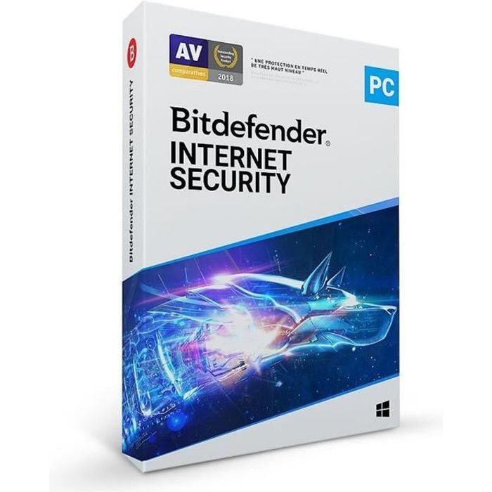 Bitdefender Internet Security 2022 – 5 PC – 2 ans
