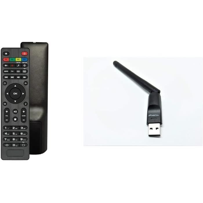 Telecomanda Mag250 Télécommande d'origine pour MAG 250-254-256-270-275-322 & Récepteur Wi ...
