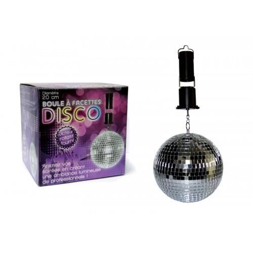 Support Boule Disco Motorisé Fuzzix MBS30 - Pour Pied D'Enceinte, Rotation 3tr/min, Max 30cm