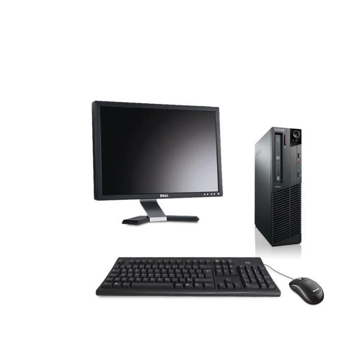 Pack Lenovo ThinkCentre M73 SFF + Ecran 20''