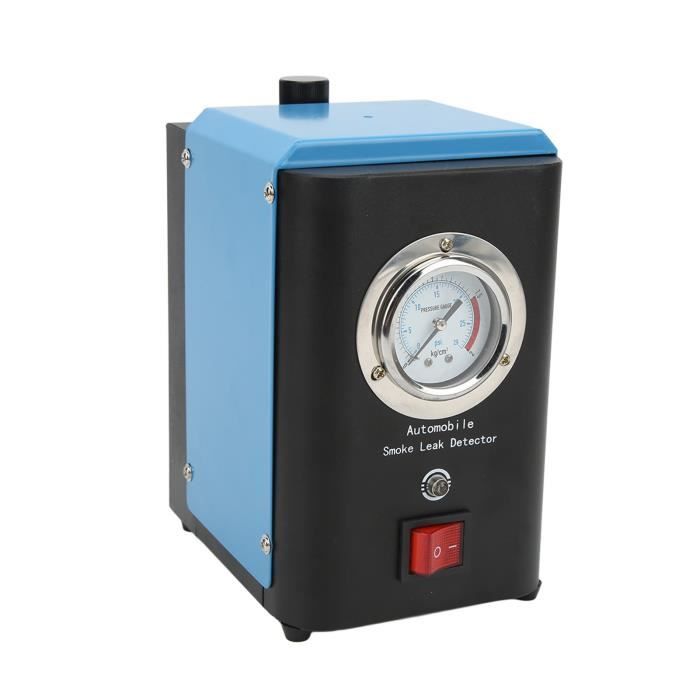 Détecteur De Fuite De Fumée SDT103 - Machine à Fumée EVAP Testeur De Fuites Pour Véhicules 12V Avec Débitmètre Réglable
