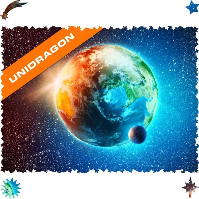 UNIDRAGON - Puzzle In Legno - Pesce Brillante, 106 Pezzi, Piccolo 91x71