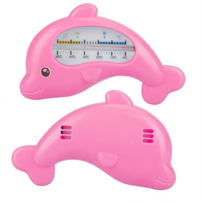 Thermomètre Numérique Pour Bain Bébé - Affichage LED, Indicateur Tricolore, Sécurité Température Eau