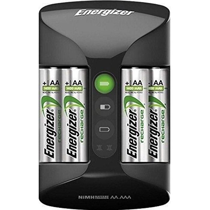 CHARGEUR D'ACCUS AA (R6) OU AAA (R03) 2400 MAH ENERGIZER PRO CHARGER 639837