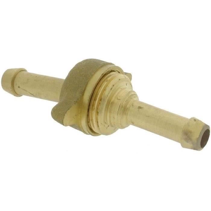 Raccord double pour tuyau Ø: 8mm