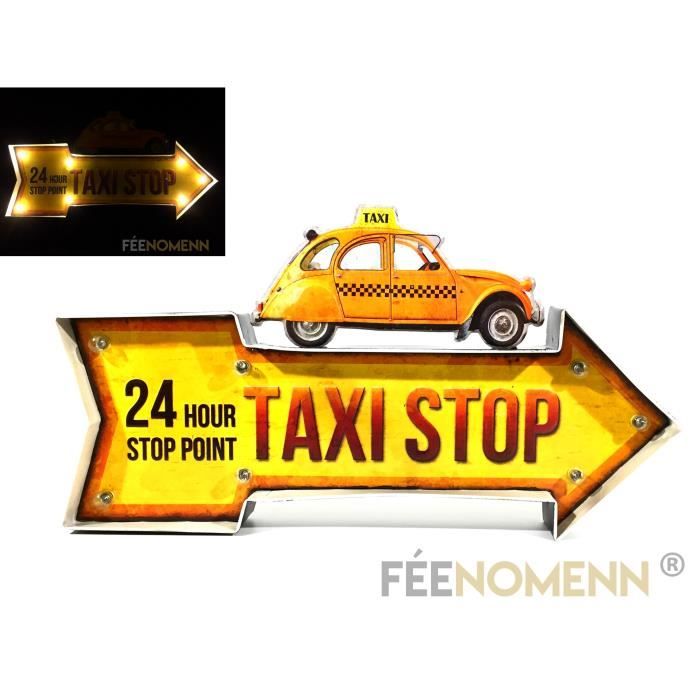 Voiture Fran/çaise R/étro La Plaque Publicitaire Citro/ën 2CV 20 x 15 cm