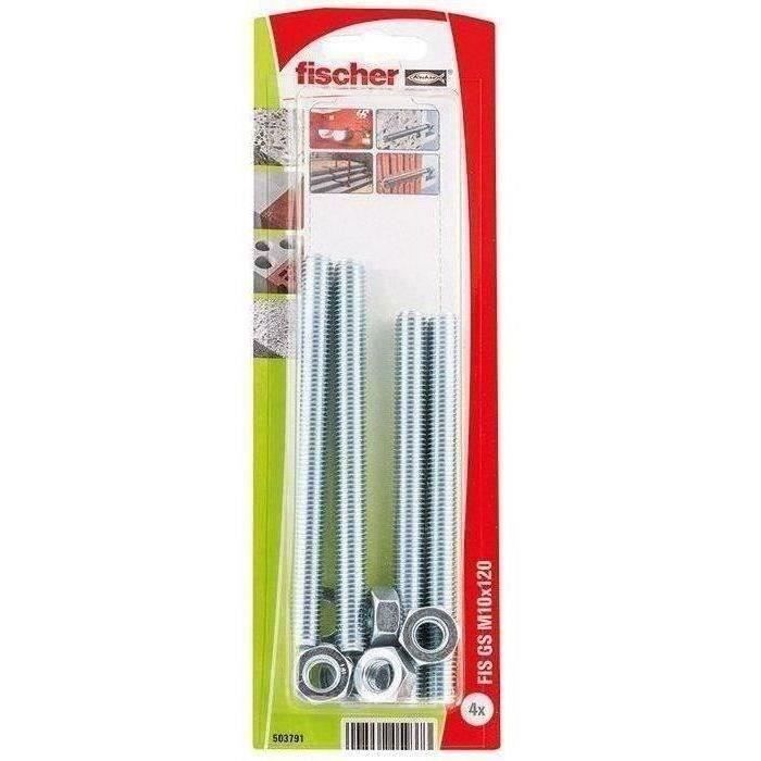 TIGES FILETÉES FIS GS M10X120 /4K NV