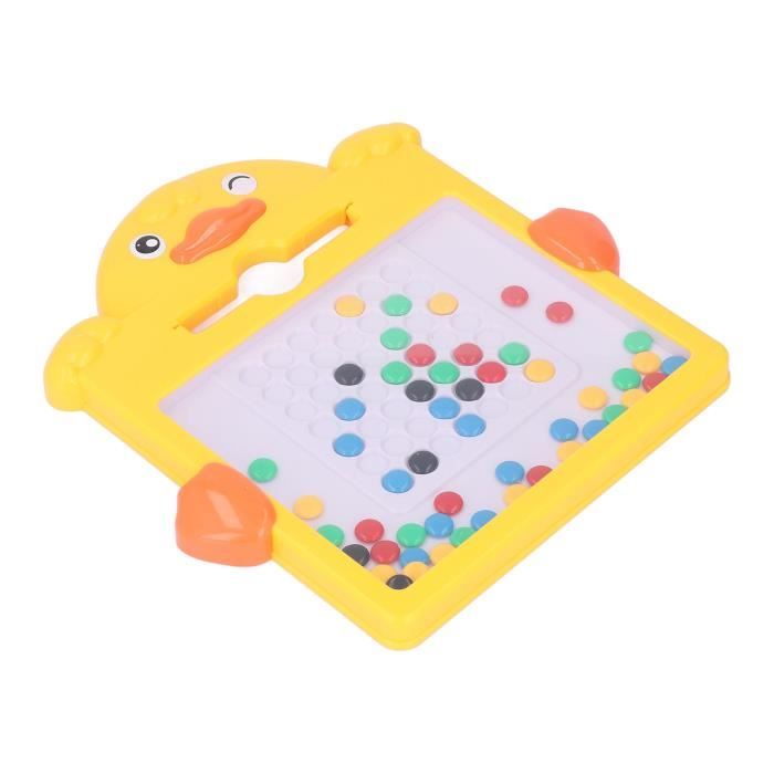 Tablette Magnétique à Dessin Pour Enfants – Planche Perles Avec Stylet, Effaçable Réutilisable, Idéal Cadeau 3-8 Ans