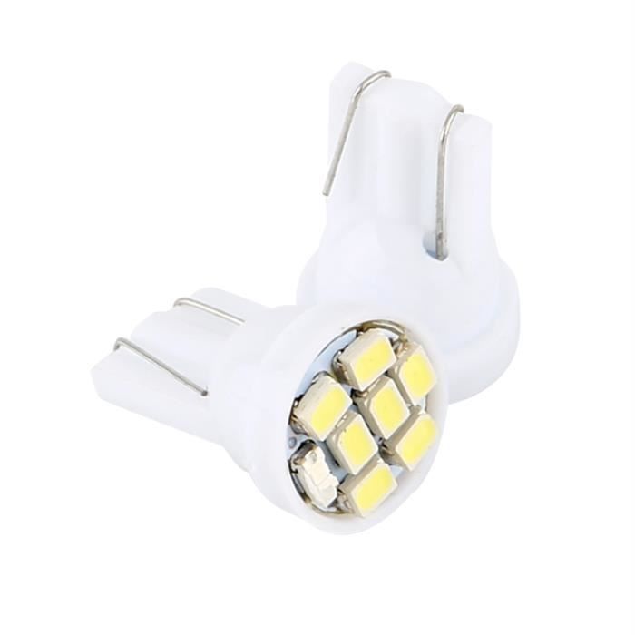 Lot De 10 Ampoules LED Intérieur Voiture 12V 36mm | 3 SMD 5050, Blanc, Pour Plafonnier, Coffre, Plaque D'immatriculation - 2