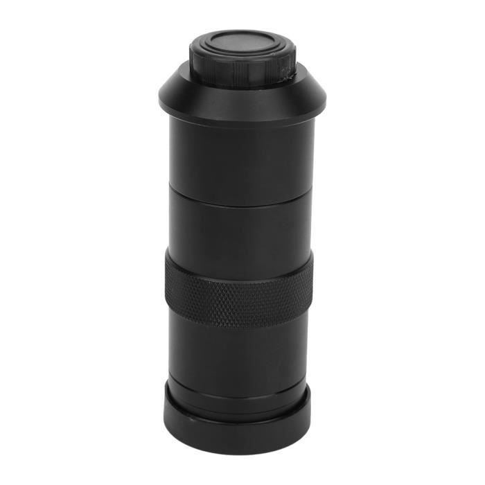 Caméra de microscope industriel CCD 8X-100X Objectif à monture C