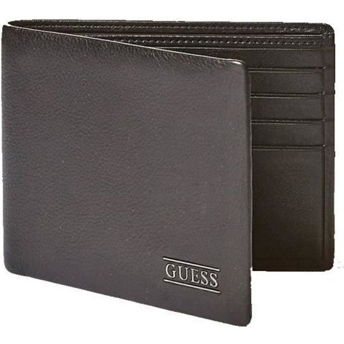 Guess Porte Feuille Homme Noir Achat Vente Portefeuille