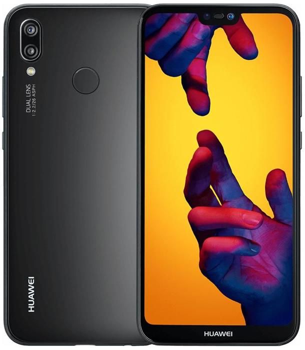 Smartphone - HUAWEI - P20 Lite - 64Go - Noir - Android 8.0 Oreo - Lecteur dempreintes digitales