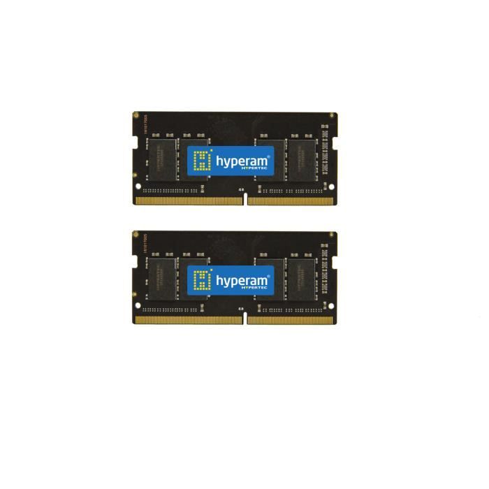 Vente Memoire PC Hypertec HYSK421512816GBOE, 16 Go, 2 x 8 Go, DDR4, 2133 MHz, 260-pin SO-DIMM pas cher