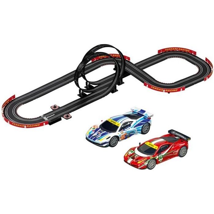 CARRERA GO ! Circuit électrique 2 voitures électrique Ferrari GT3 -  Cdiscount Jeux - Jouets