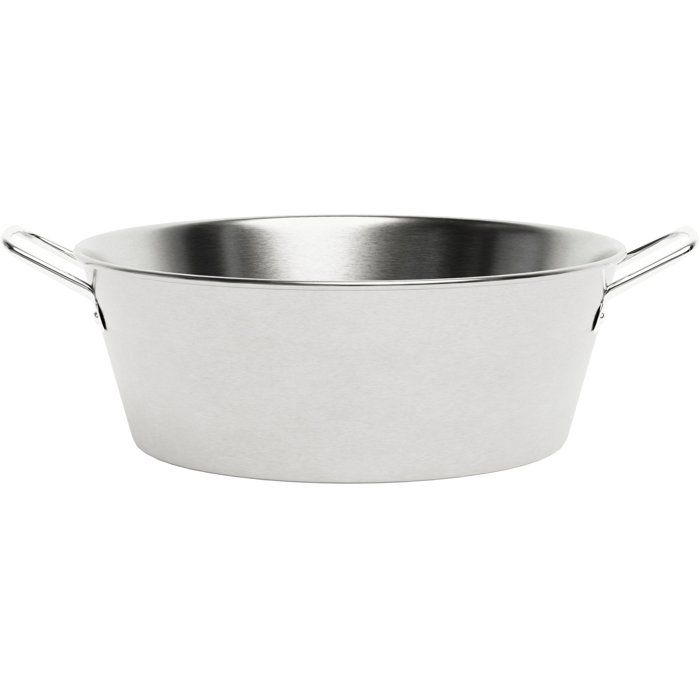 Bassine - LE PRATIQUE - Inox - Ø 38 cm - 9 L - 2 anses