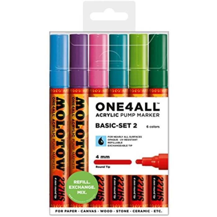 MOLOTOW ONE 4 ALL MARKER MARQUEUR ART GRAFFITI BODY PAINTING DECO