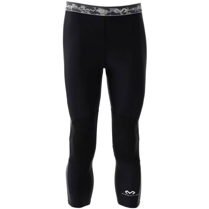 Legging de compression 3/4 avec support de genou à double couche McDavid - black Legging de compression 3/4 avec support de genou à double couche McDavid - black