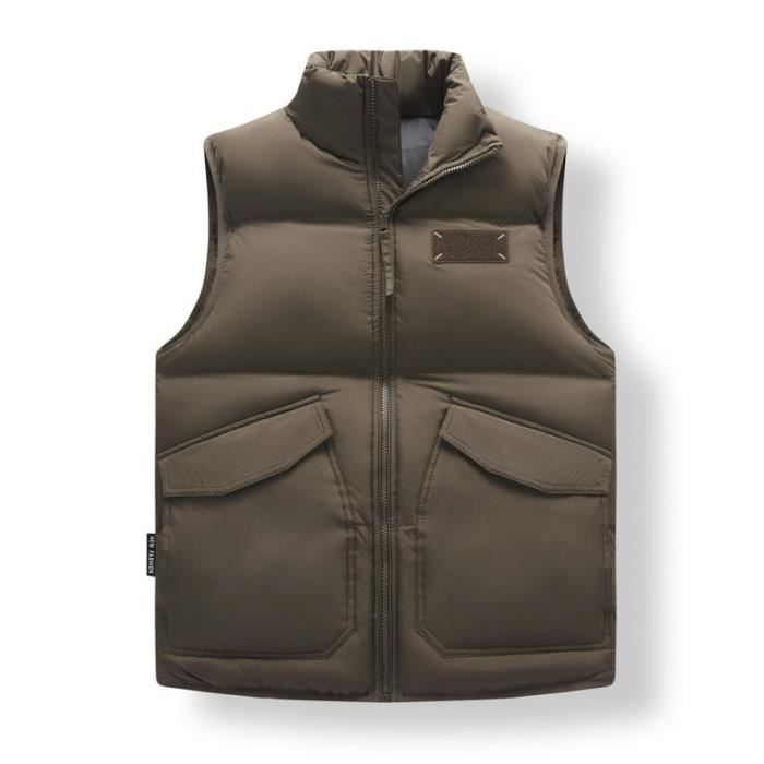 Gilet Doudoune Musto Bodywarmer Femme - Taille UK10, Marron, Isolé, Poches Zippées